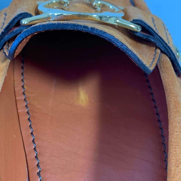 Louis Vuitton Suede slip on Flats/Driving Loafers - Picture 9 of 16